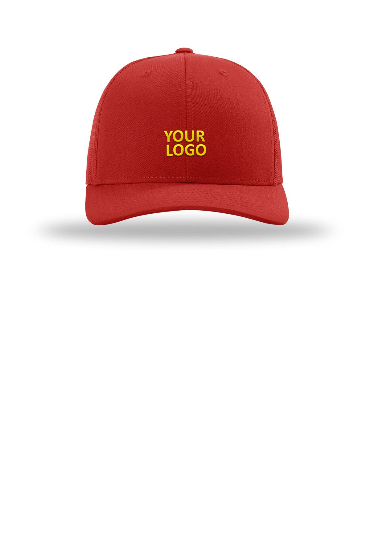 Richardson Custom Trucker Caps, Red