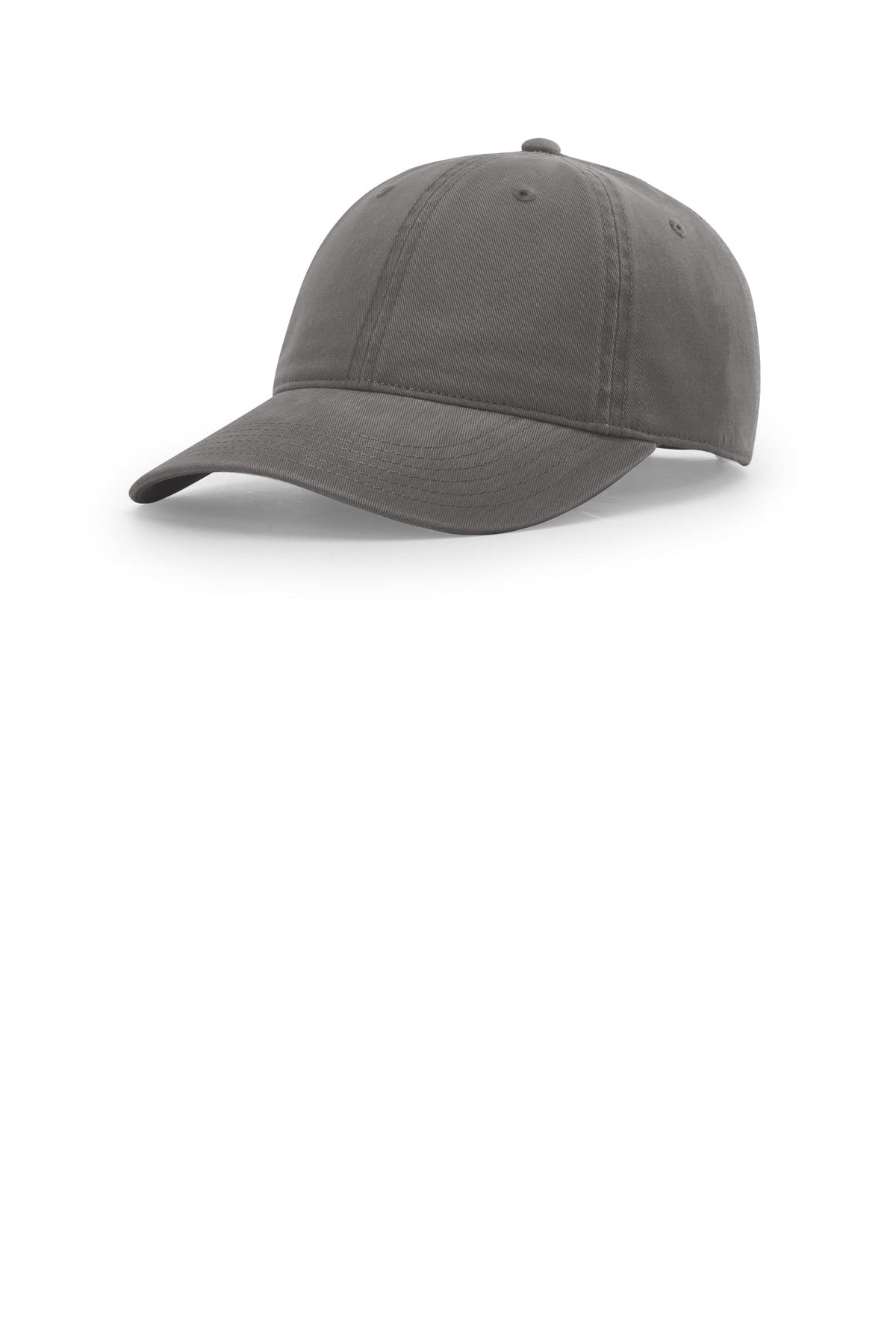 Richardson Custom Peached Cotton Twill, Charcoal