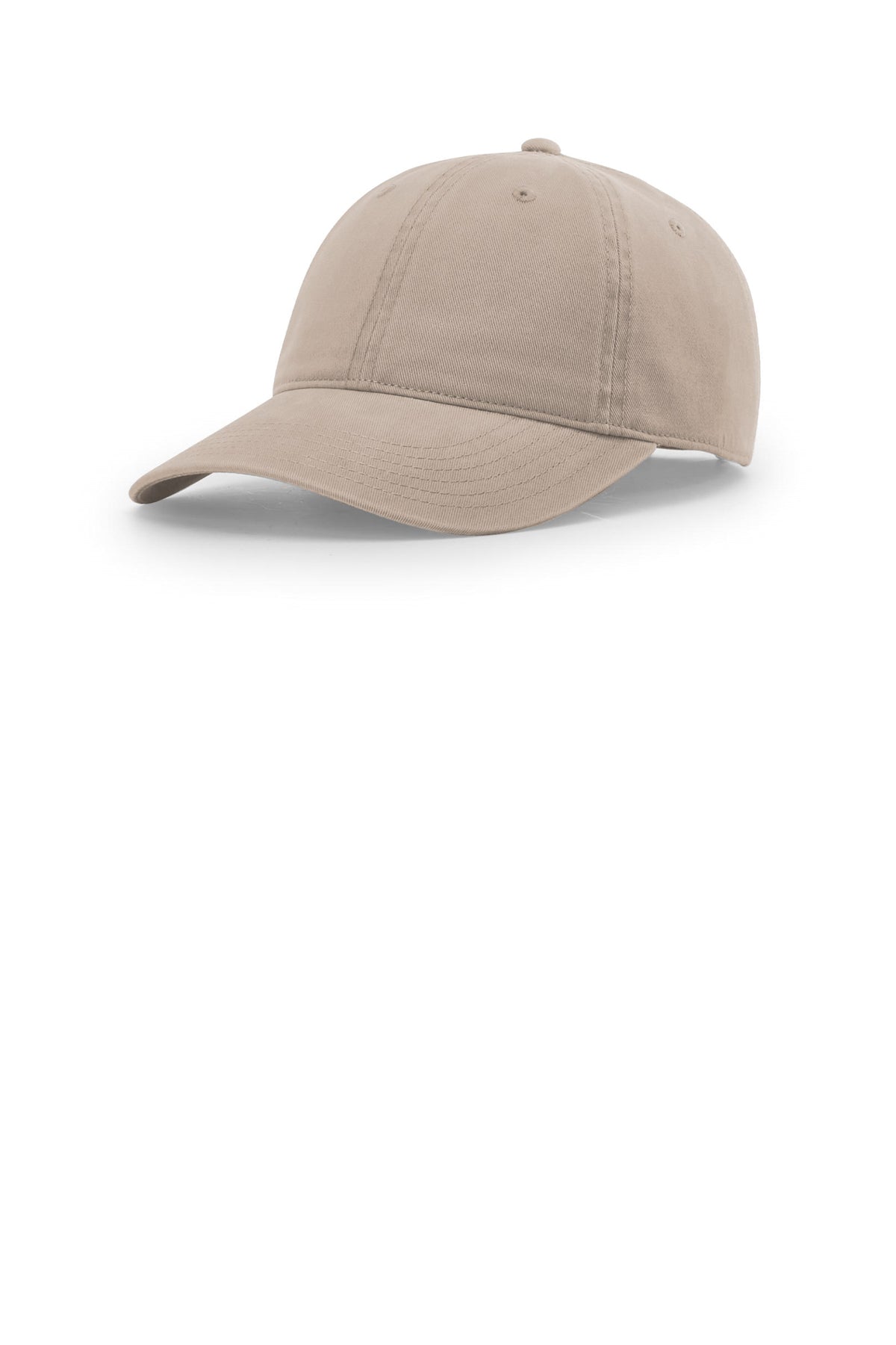 Richardson Custom Peached Cotton Twill, Dark Khaki