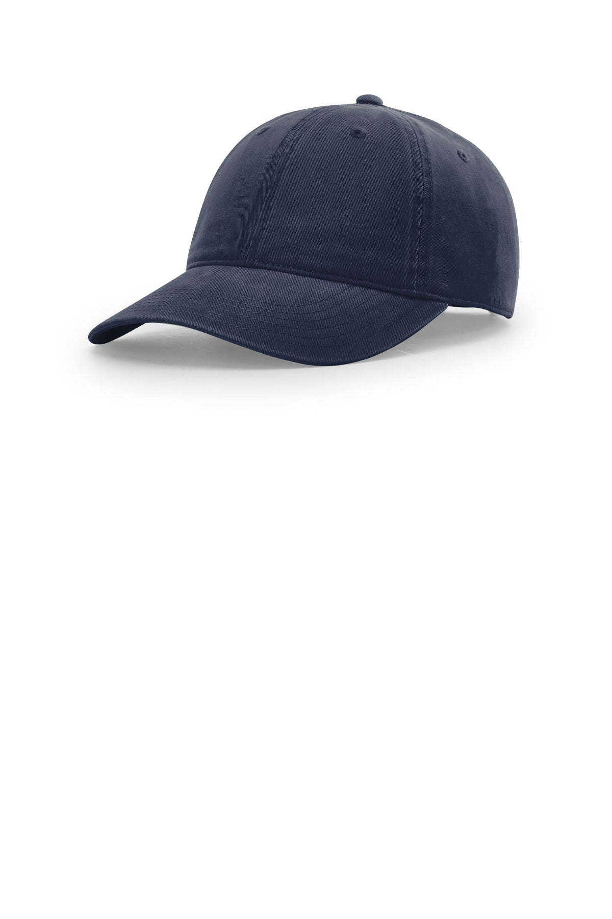 Richardson Custom Peached Cotton Twill, Navy