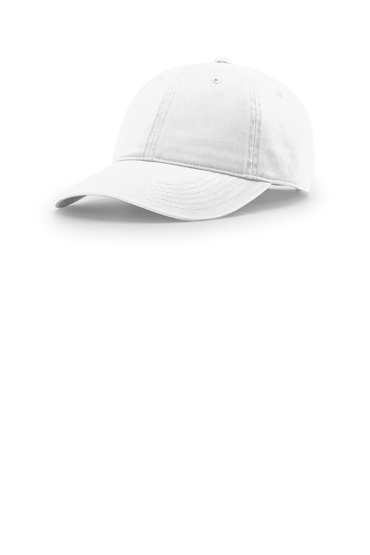 Richardson Custom Peached Cotton Twill, White