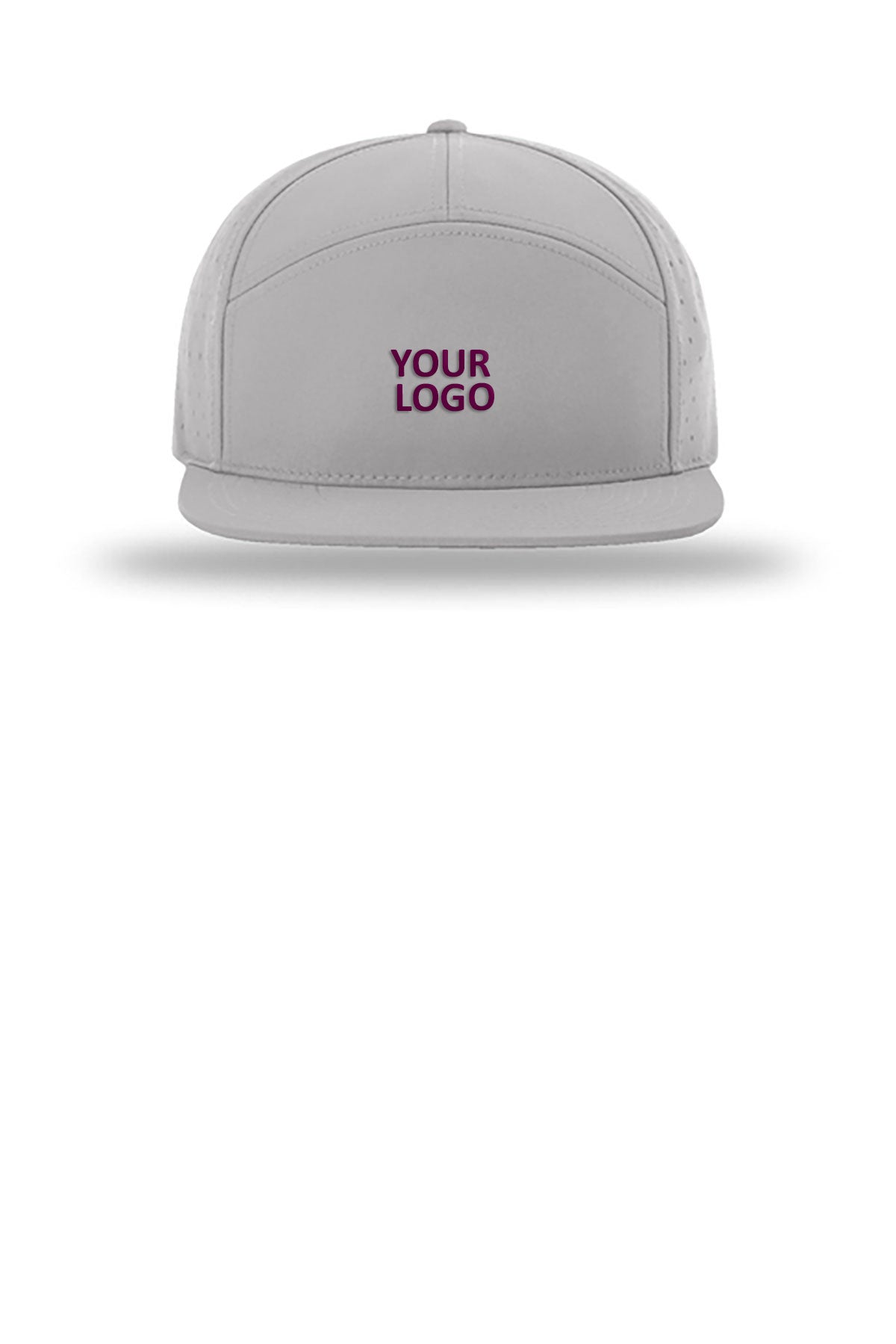 Richardson Cannon 7-Panel Custom Flatbill, Grey