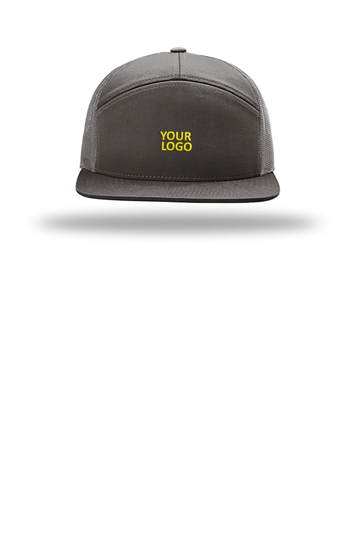 Richardson 7-Panel Custom Trucker, Charcoal
