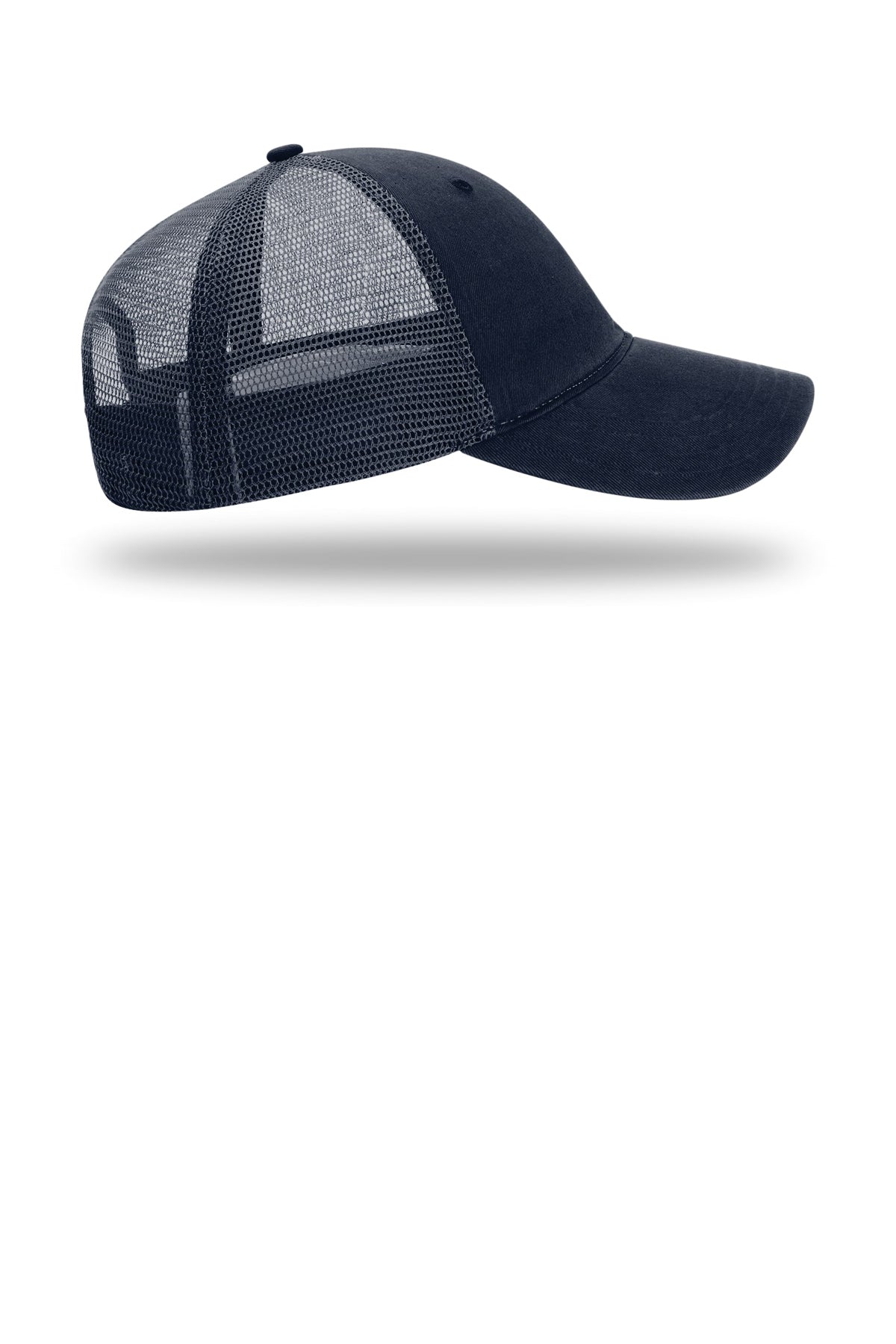 Richardson Garment Washed Custom Trucker, Navy