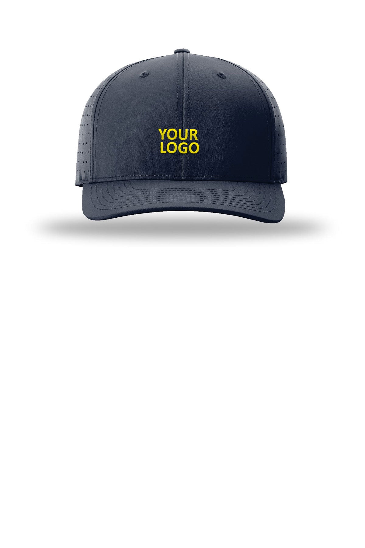 Richardson Laser Perf R-Flex Custom Snapback, Navy [NARENCO]