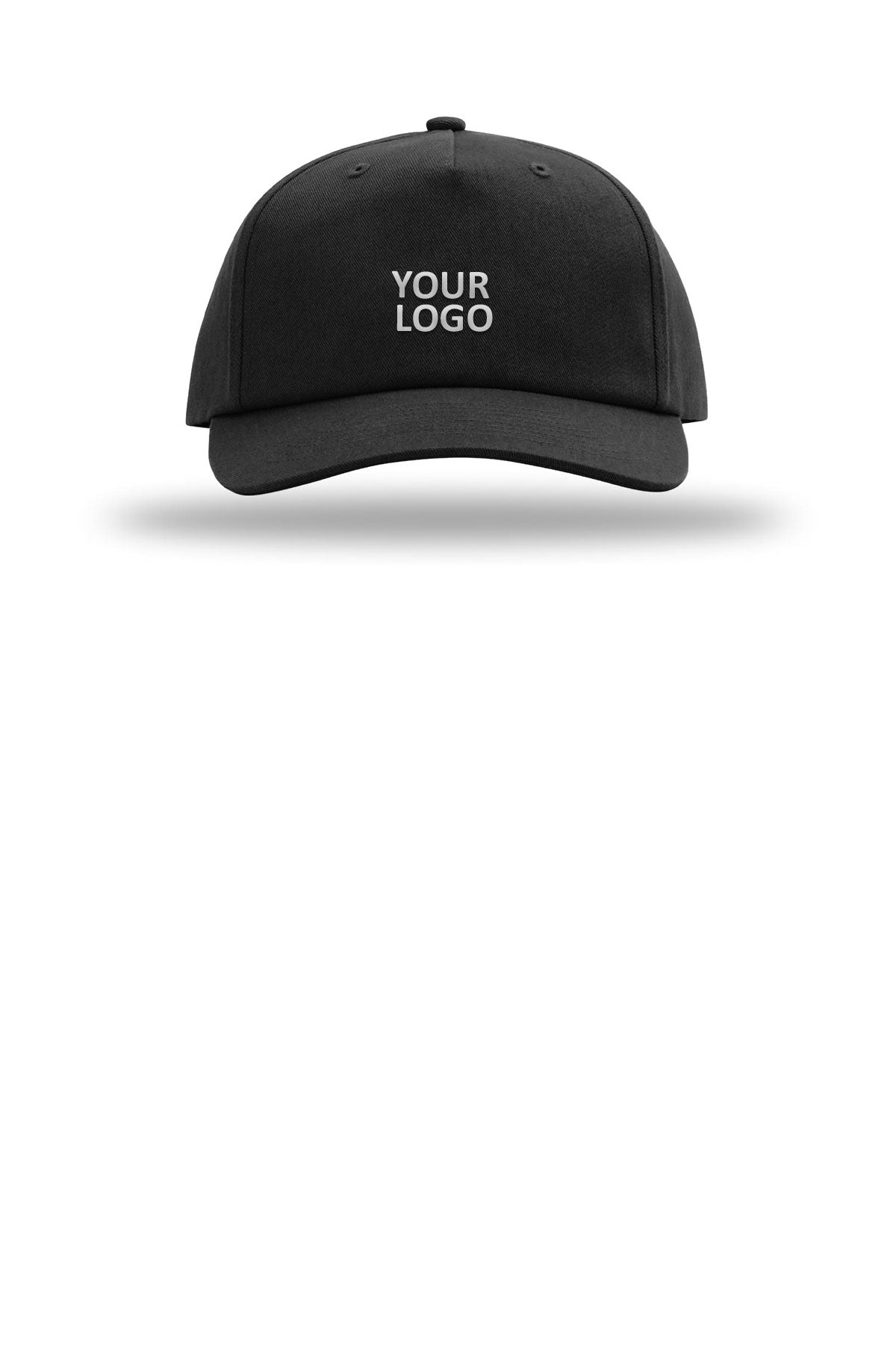 Richardson 5-Panel Relaxed Custom Gramps, Black