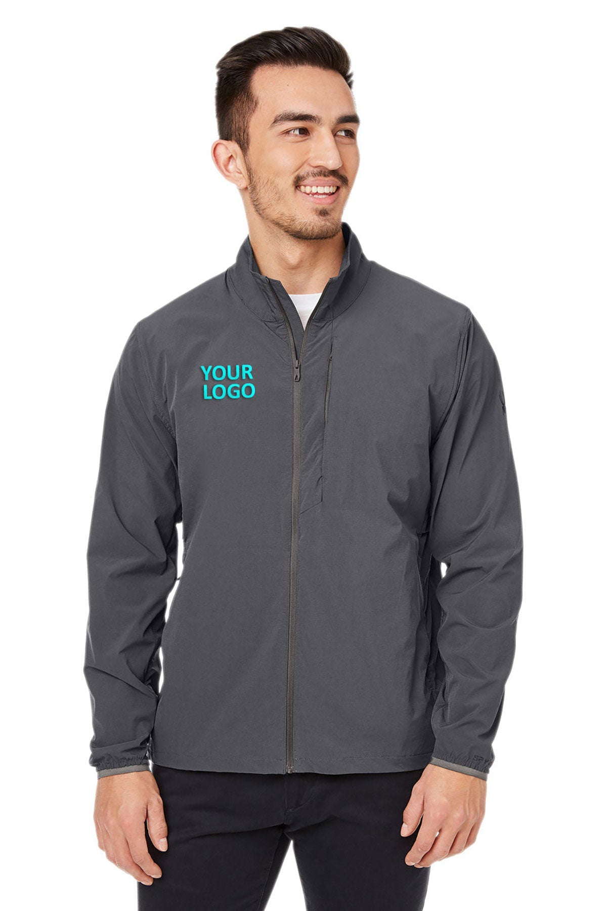 Custom Spyder Men's Glydelite Jacket, Polar