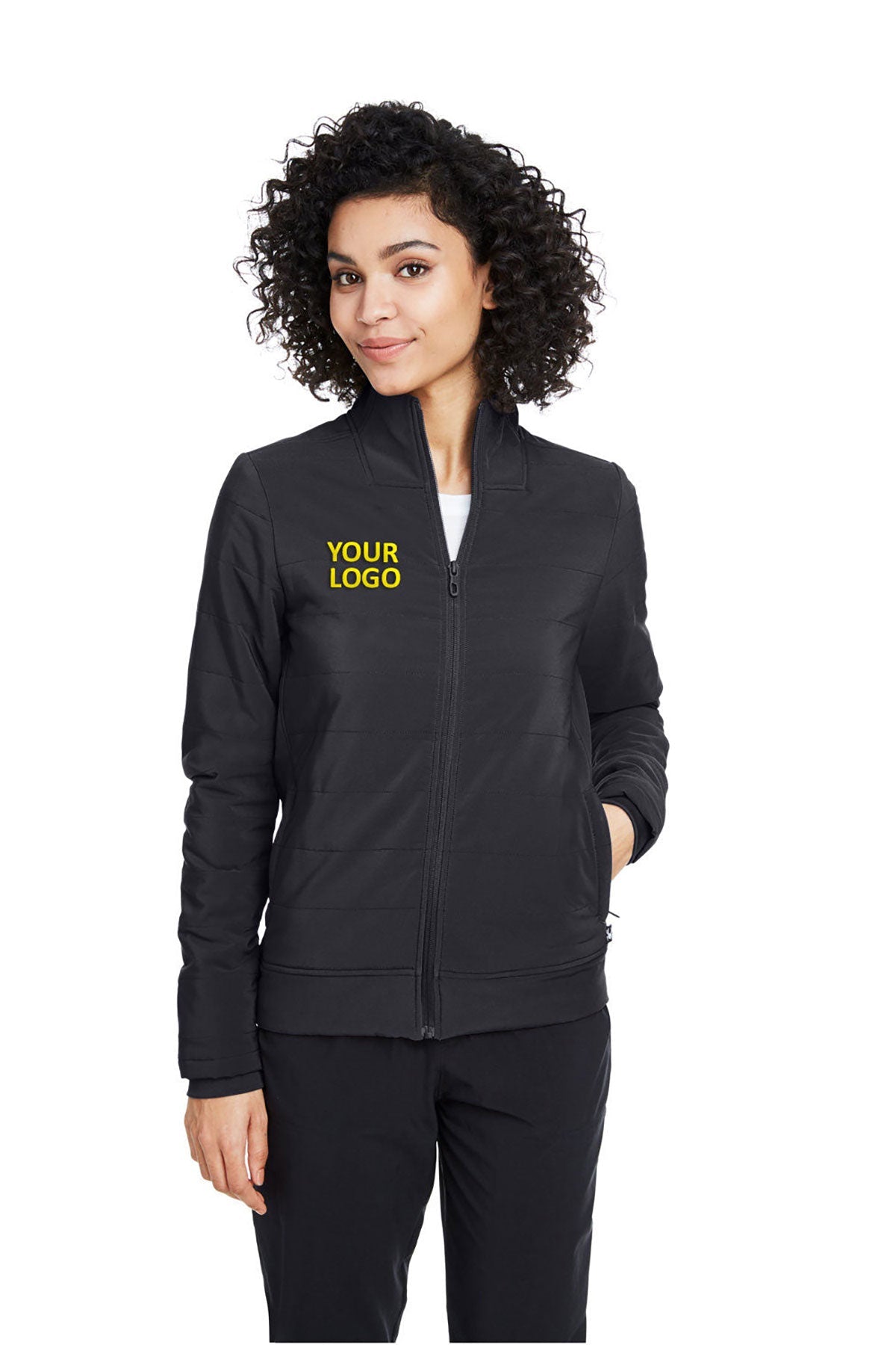 embroidered jackets for business Spyder BLACK S17388