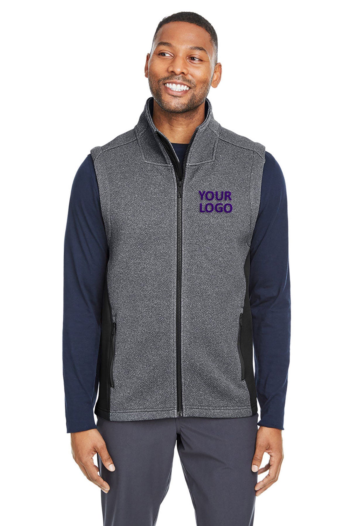 jacket company logo Spyder BLACK HTHR BLK S17274