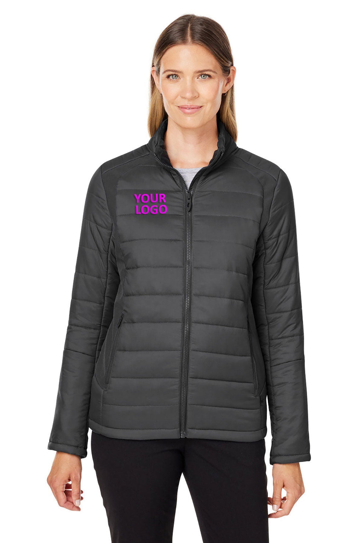 Custom Spyder Ladies' Challenger Jackets, Black