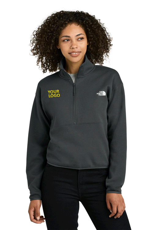 The North Face Double-Knit 1/2-Zip Custom Fleece, Asphalt Grey [Launch]