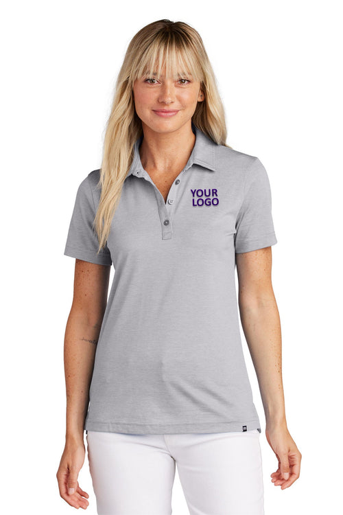 TravisMathew Sunnyvale Customized Polos, Light Grey Heather