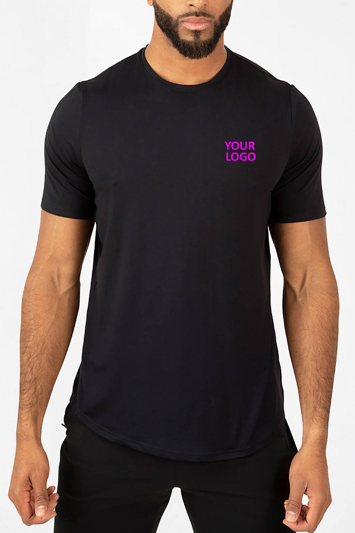UNRL Ultra Tee Custom Short Sleeves, Black