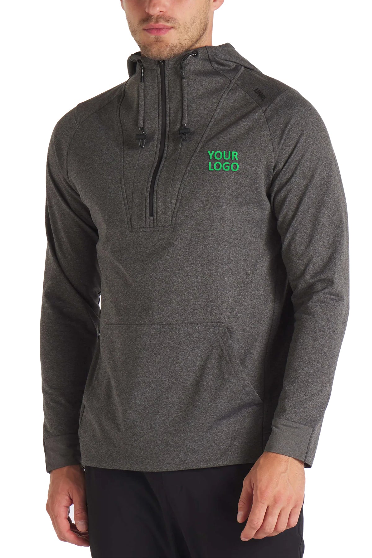 Custom UNRL CRSOVRHZIP Heather Charcoal