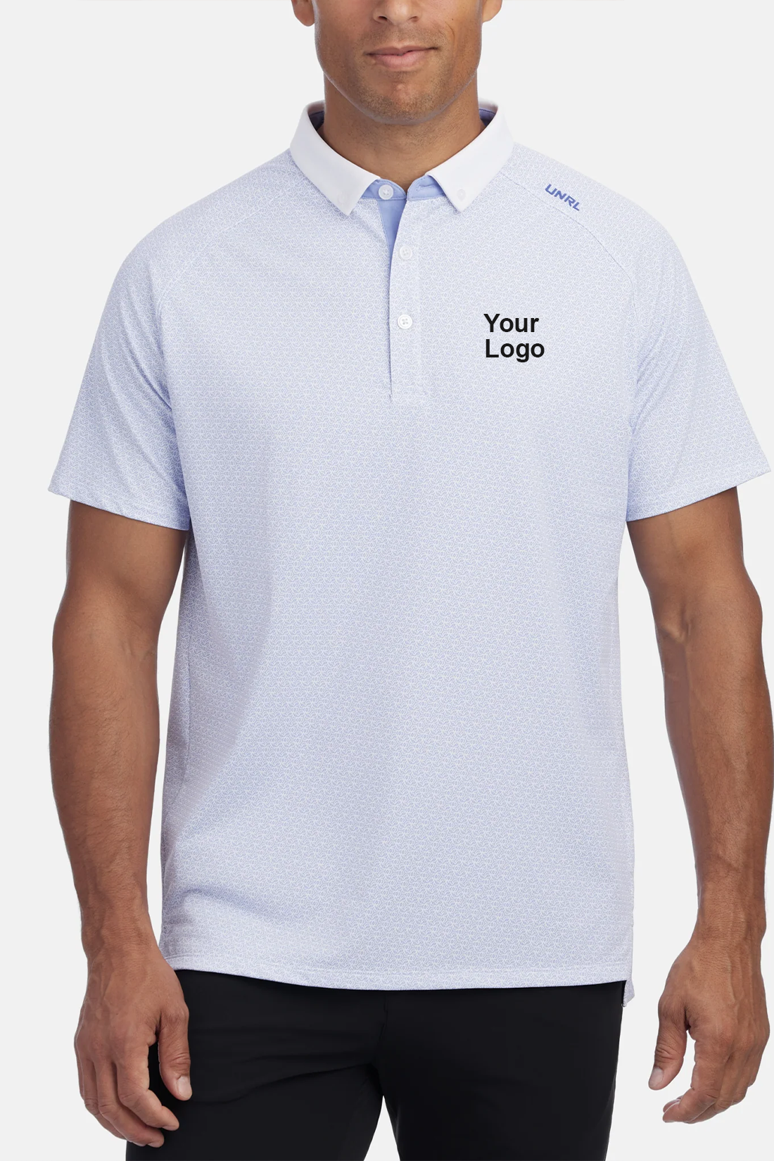 UNRL Vector Custom Polos, Lavander