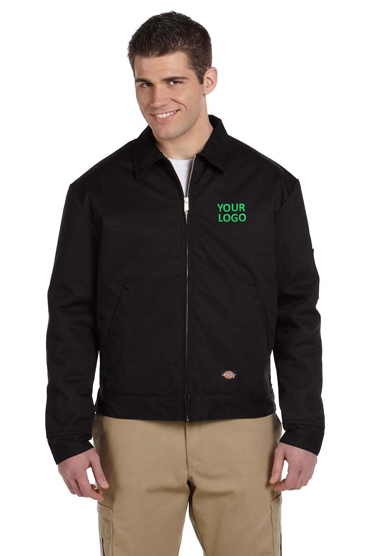 Dickies Lined Eisenhower Jacket JT15 Black