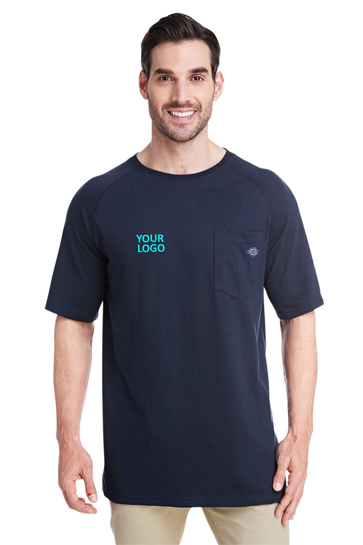 dickies_ss600_dark navy_company_logo_t-shirts