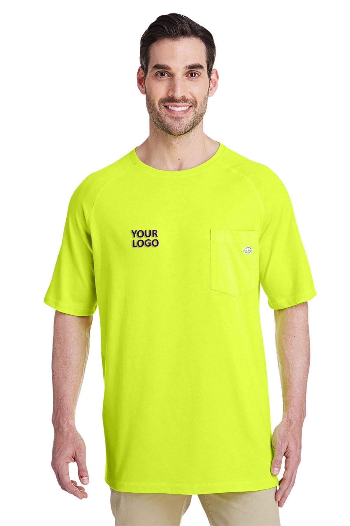 Dickies Temp-Iq Performance T-Shirt SS600 Bright Yellow