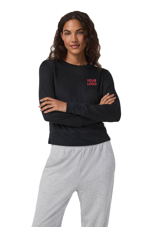 Vuori Men's Ponto Performance Custom Crews, Platinum Heather