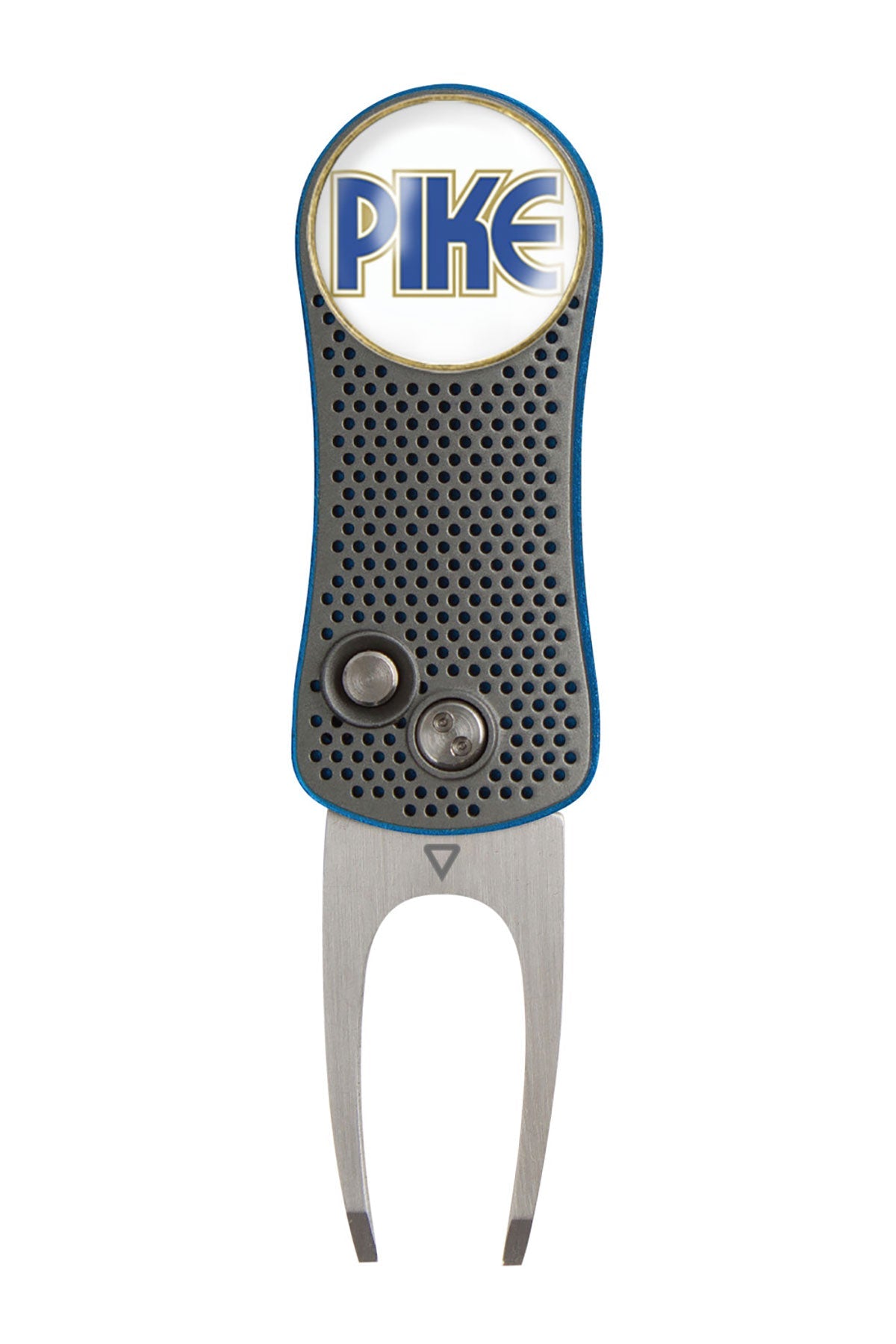 Ahead Switchfix Divot Custom Repair Tool, Gunmetal/Blue