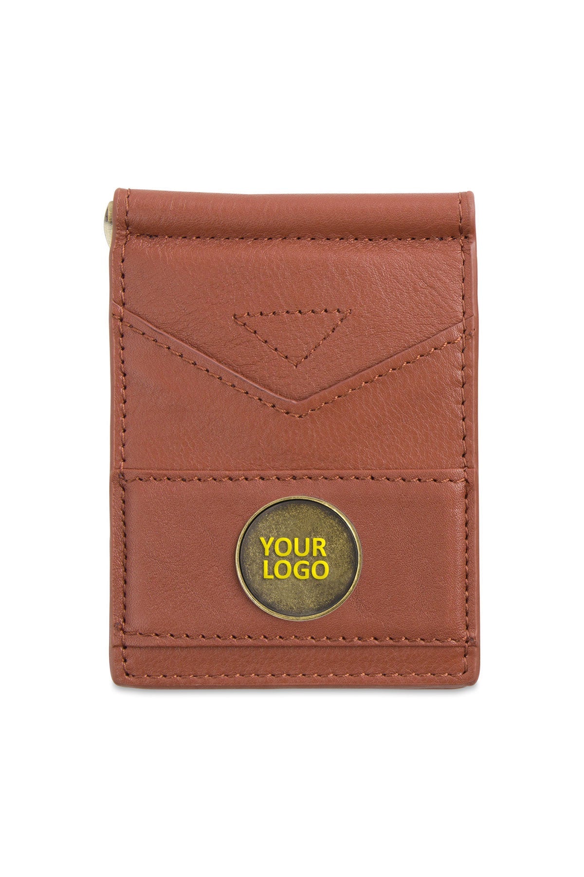 Ahead Custom Folding Wallet, Brown