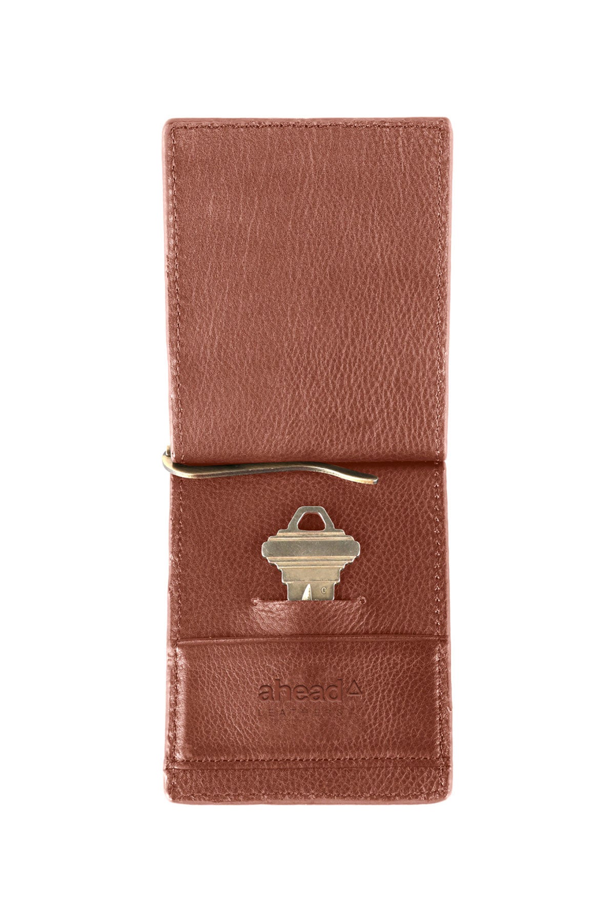 Ahead Custom Folding Wallet, Brown