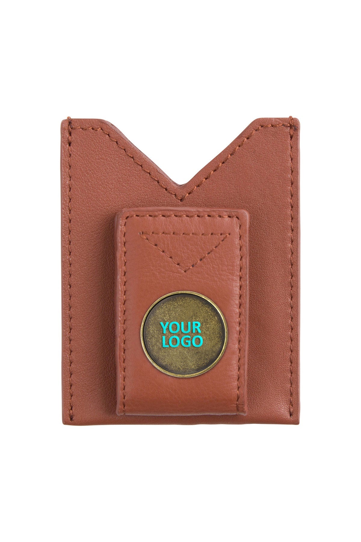 Ahead Custom Credit Card Holder, Brown