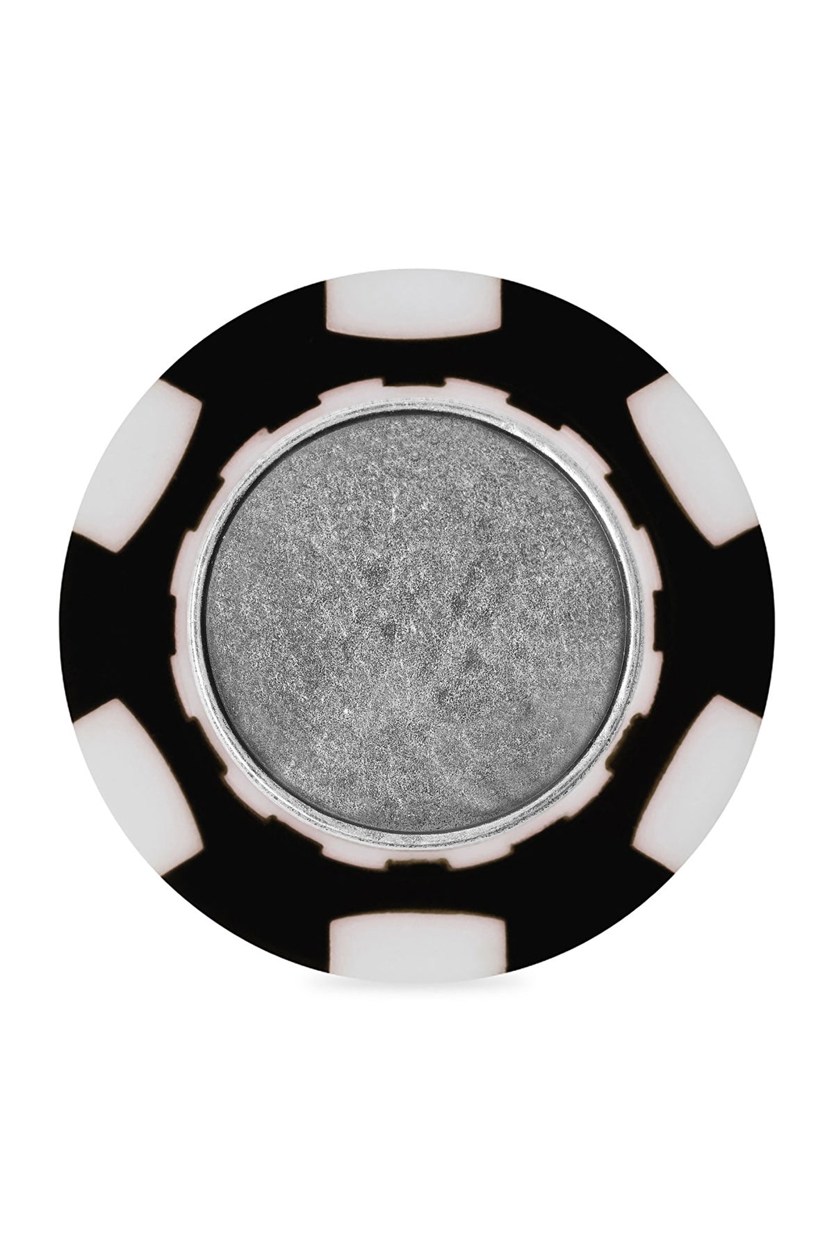 Ahead Poker Chip with Custom Ball Marker, Black/White