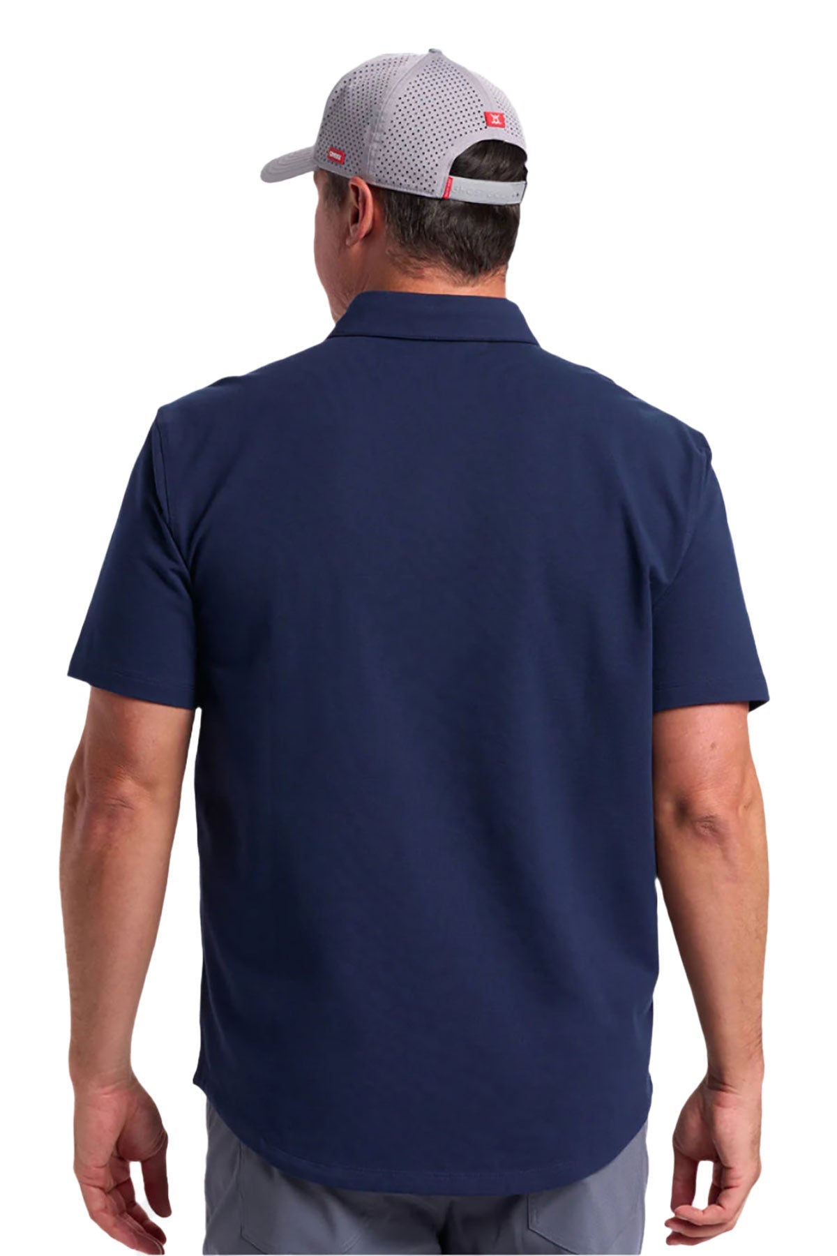 Ghost Golf Custom Polos, Navy [CEI Consulting]