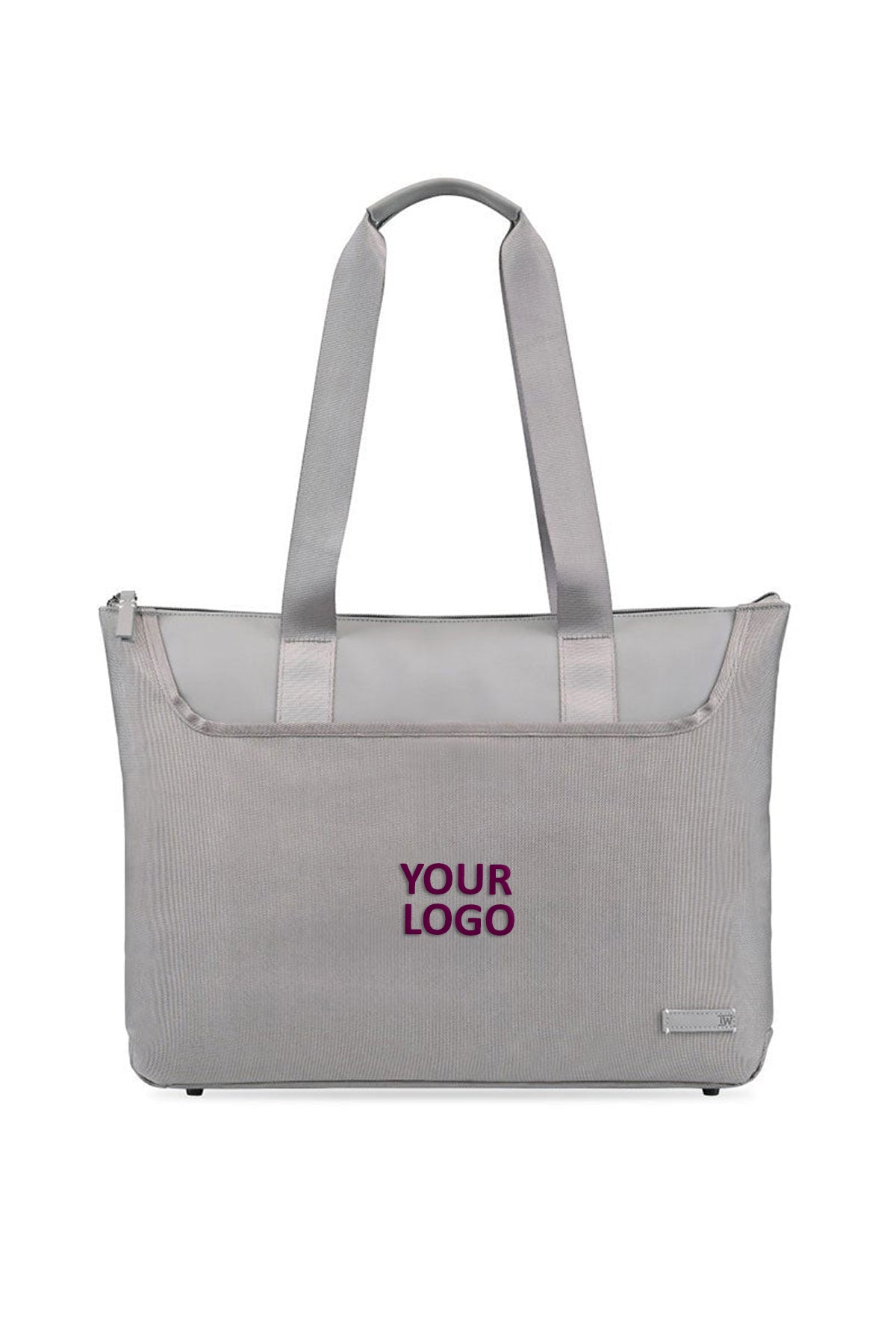 Travis & Wells Lennox Laptop Custom Tote, Taupe