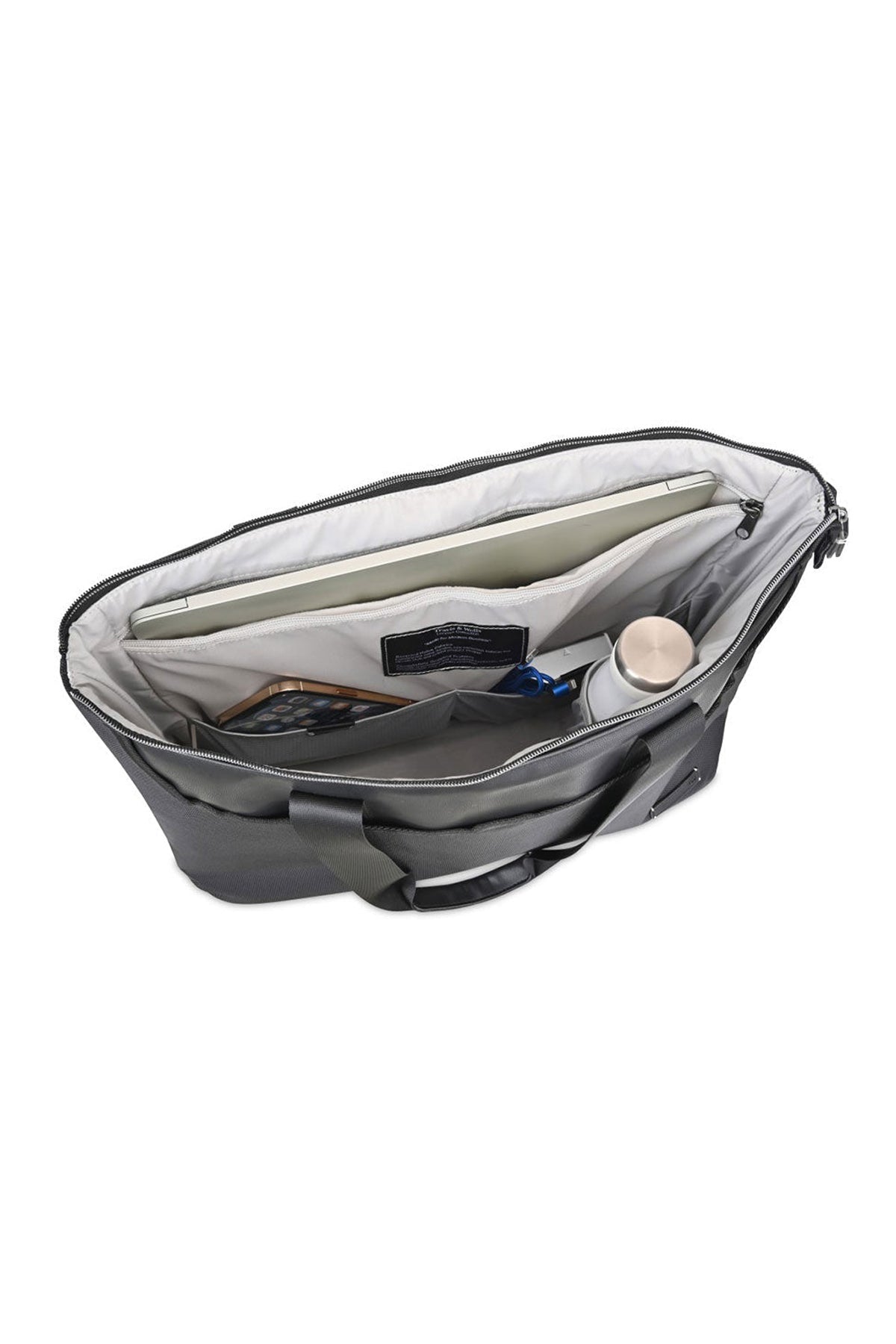 Travis & Wells Lennox Laptop Custom Tote, Black