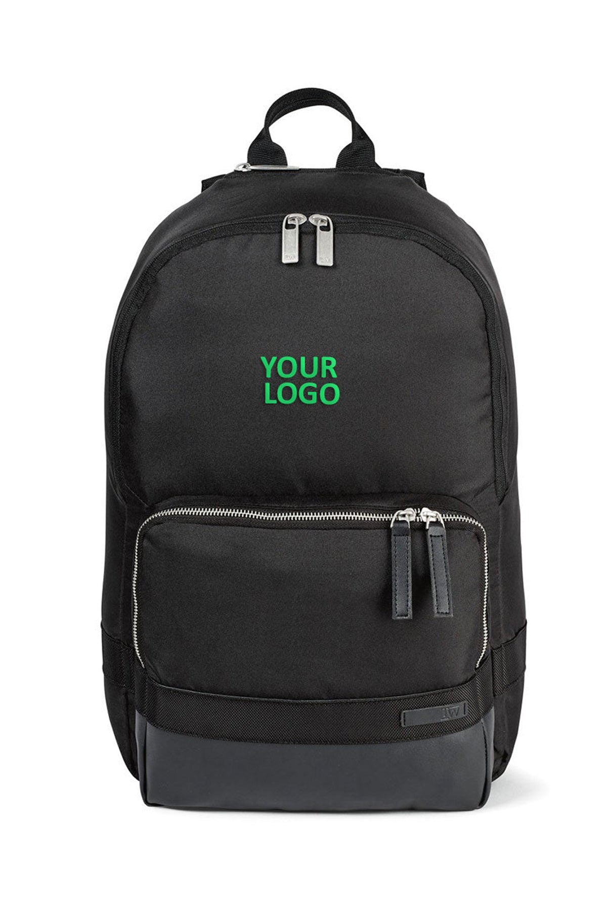 Travis & Wells Ashton Laptop Custom Backpack, Black