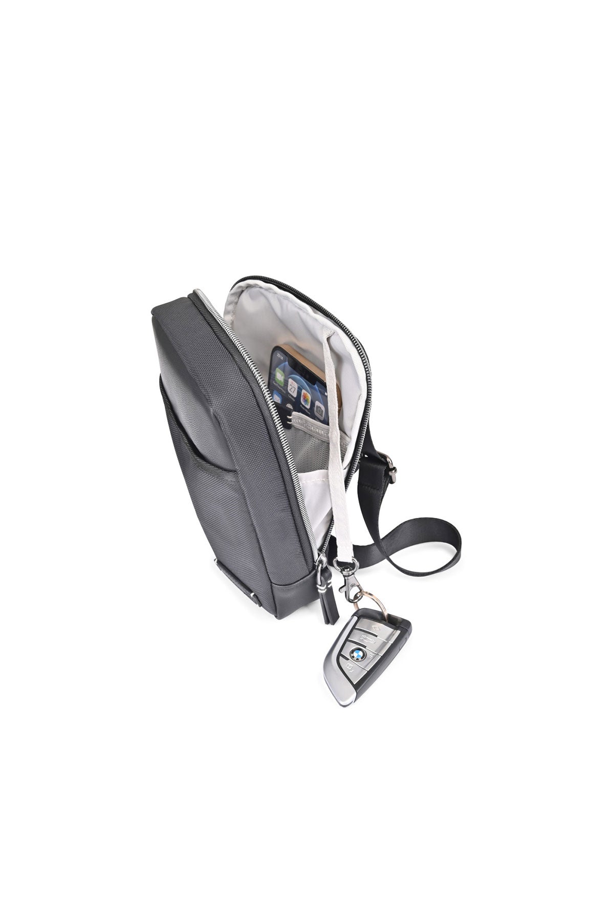 Travis & Wells Lennox Custom Crossbody, Black [Horizontal]