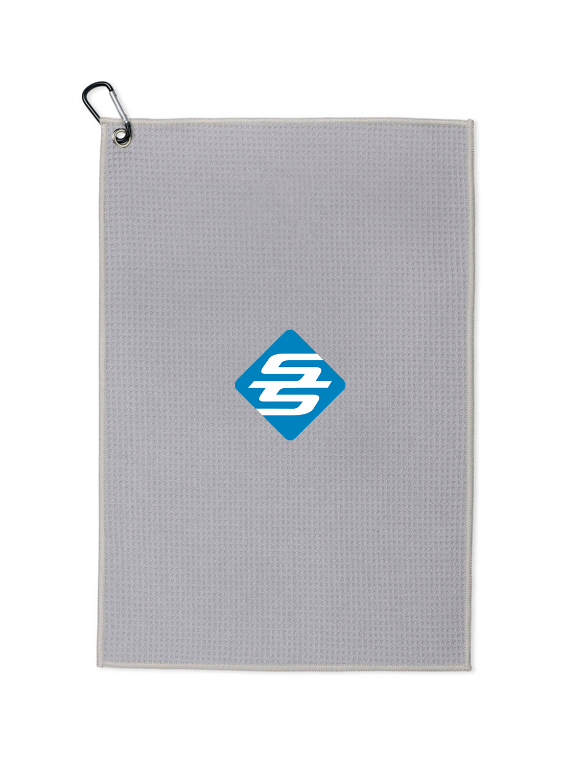 Golf Links Waffle Weave Towel, Light Gray [Shumaker & Sieffert]