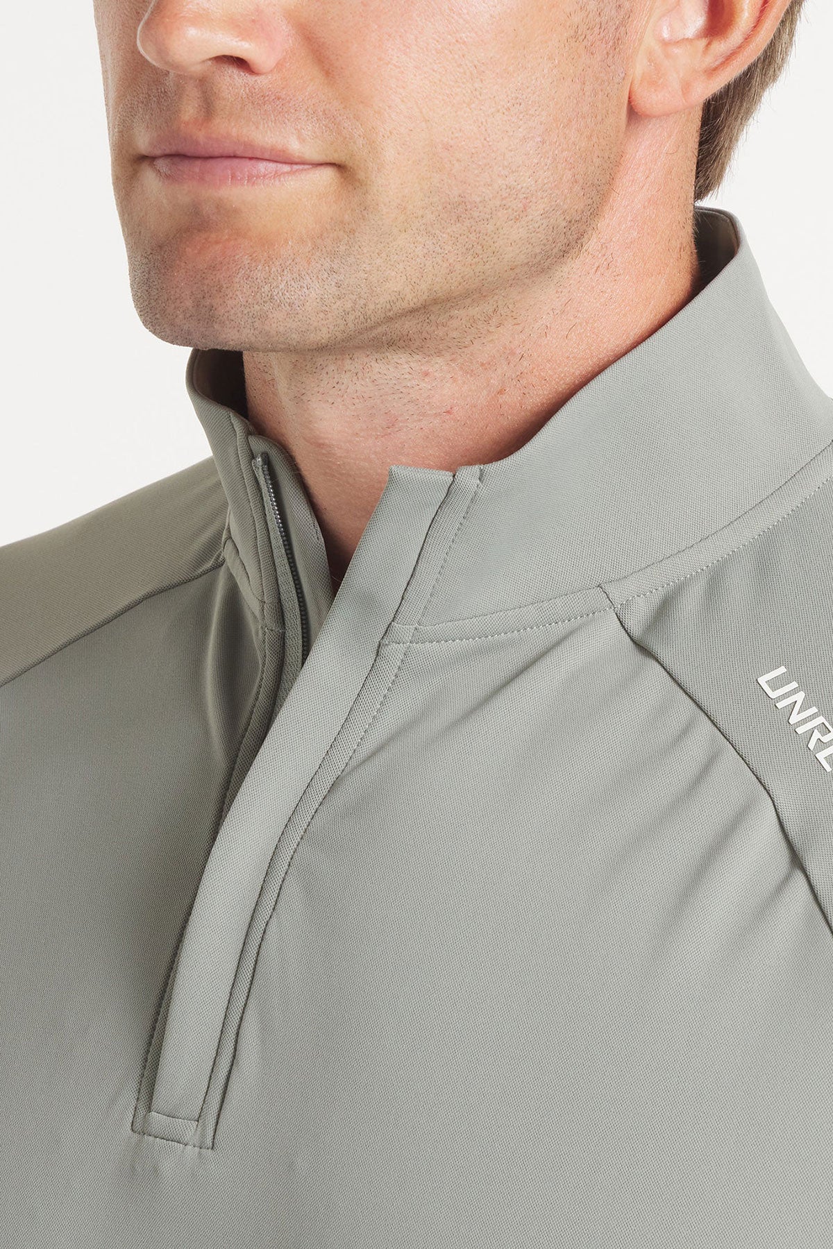 UNRL Highlands Custom Quarter Zips, Eucalyptus