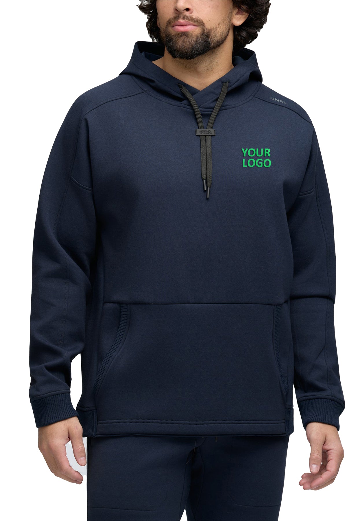 UNRL High Street Custom Hoodies II, Midnight Navy