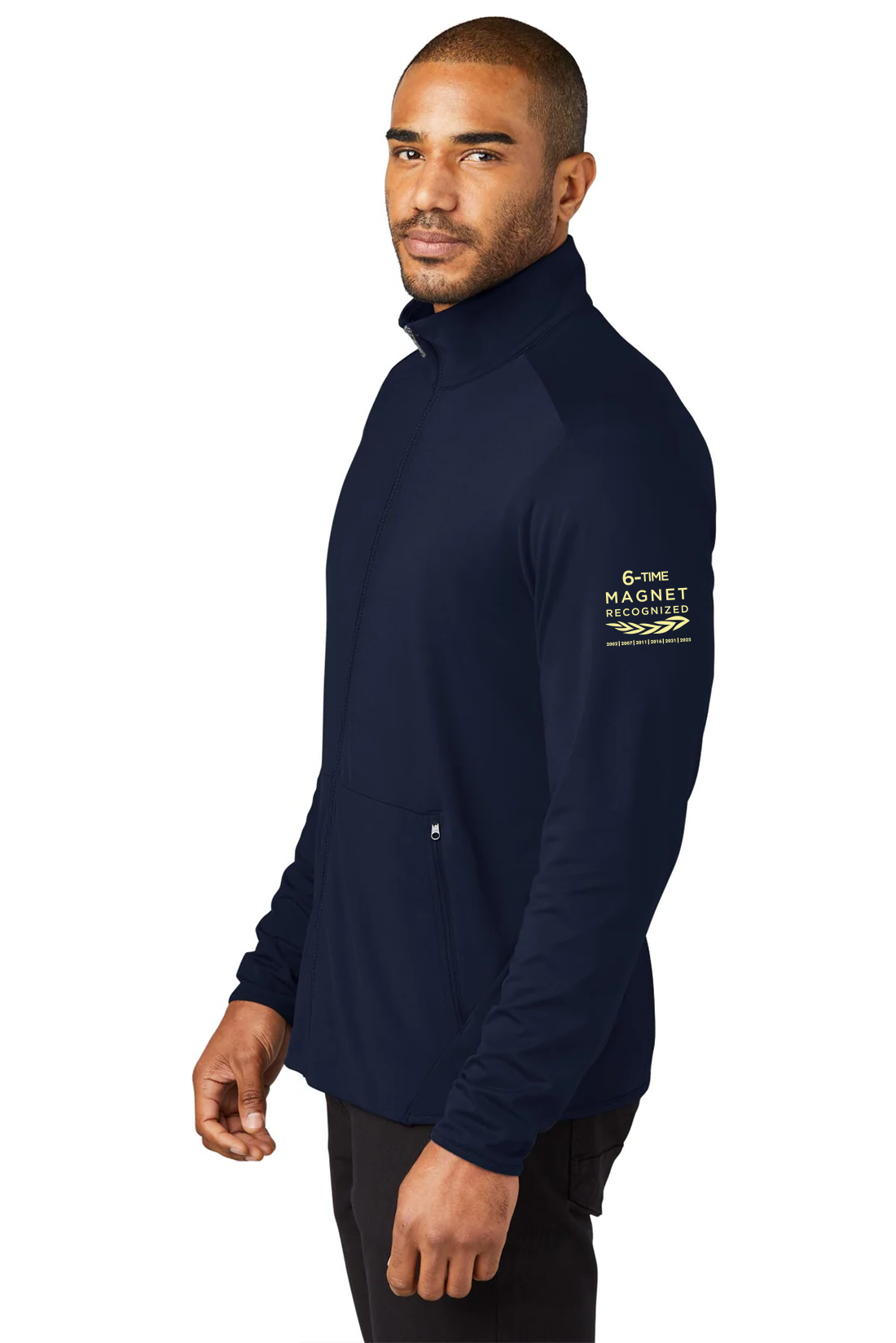 Port Authority Accord Stretch Custom Fleece Full-Zips, Navy [HSS]
