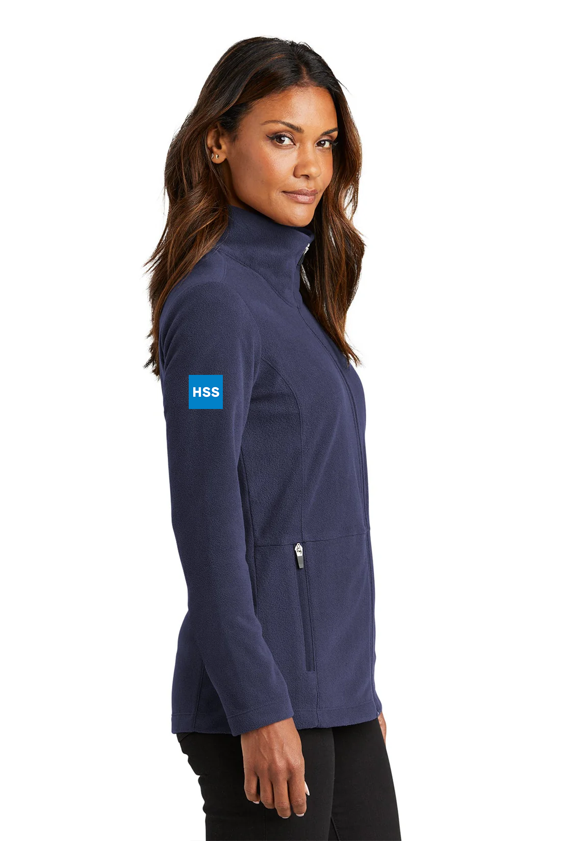 Port Authority Womens Accord Microfleece Custom Jackets, Navy [HSS]