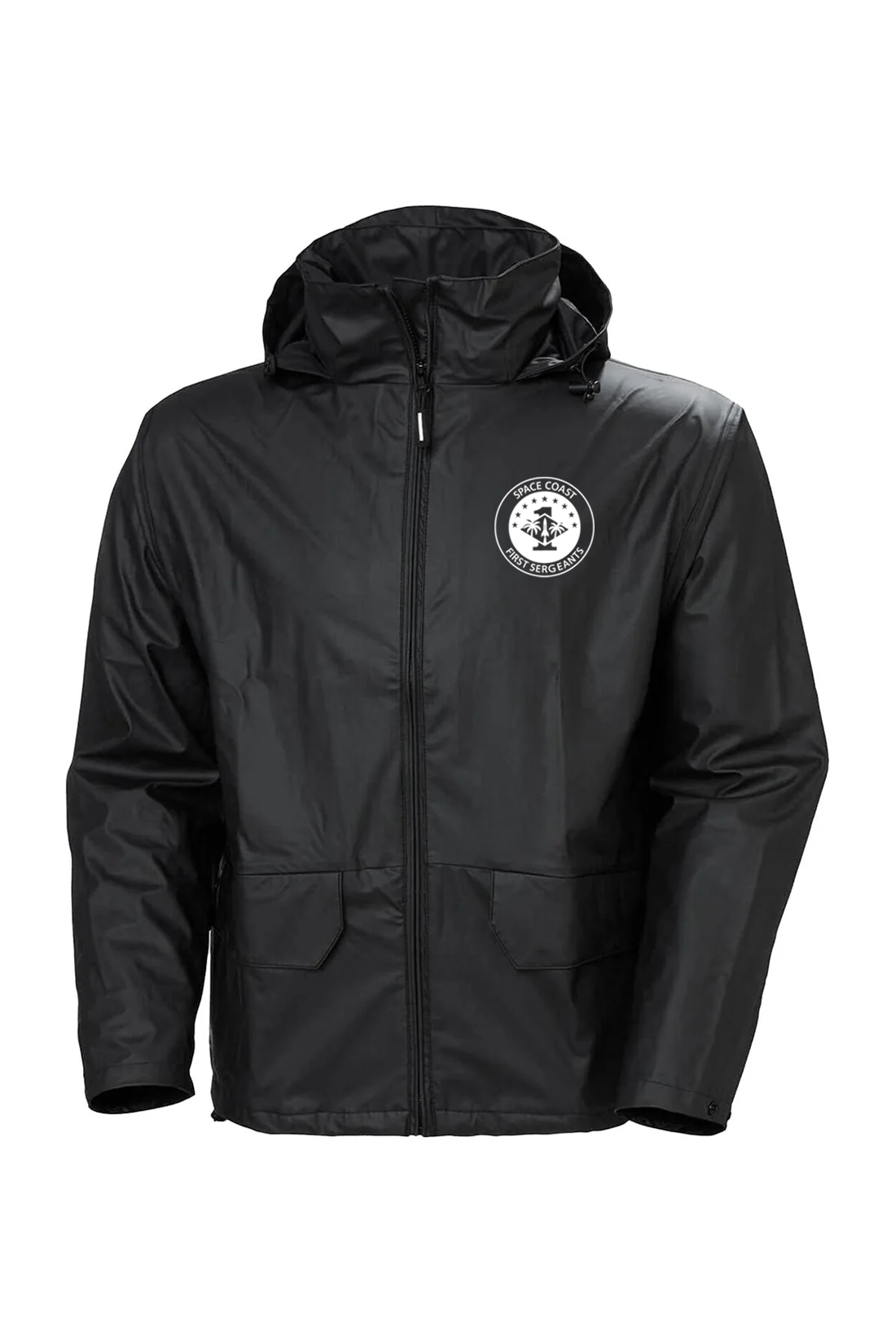 Helly Hansen Mens Waterproof Jacket, Black [DoD]