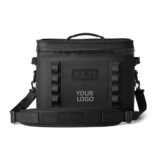 YETI Hopper Customized Flip 18 Soft Coolers, Black