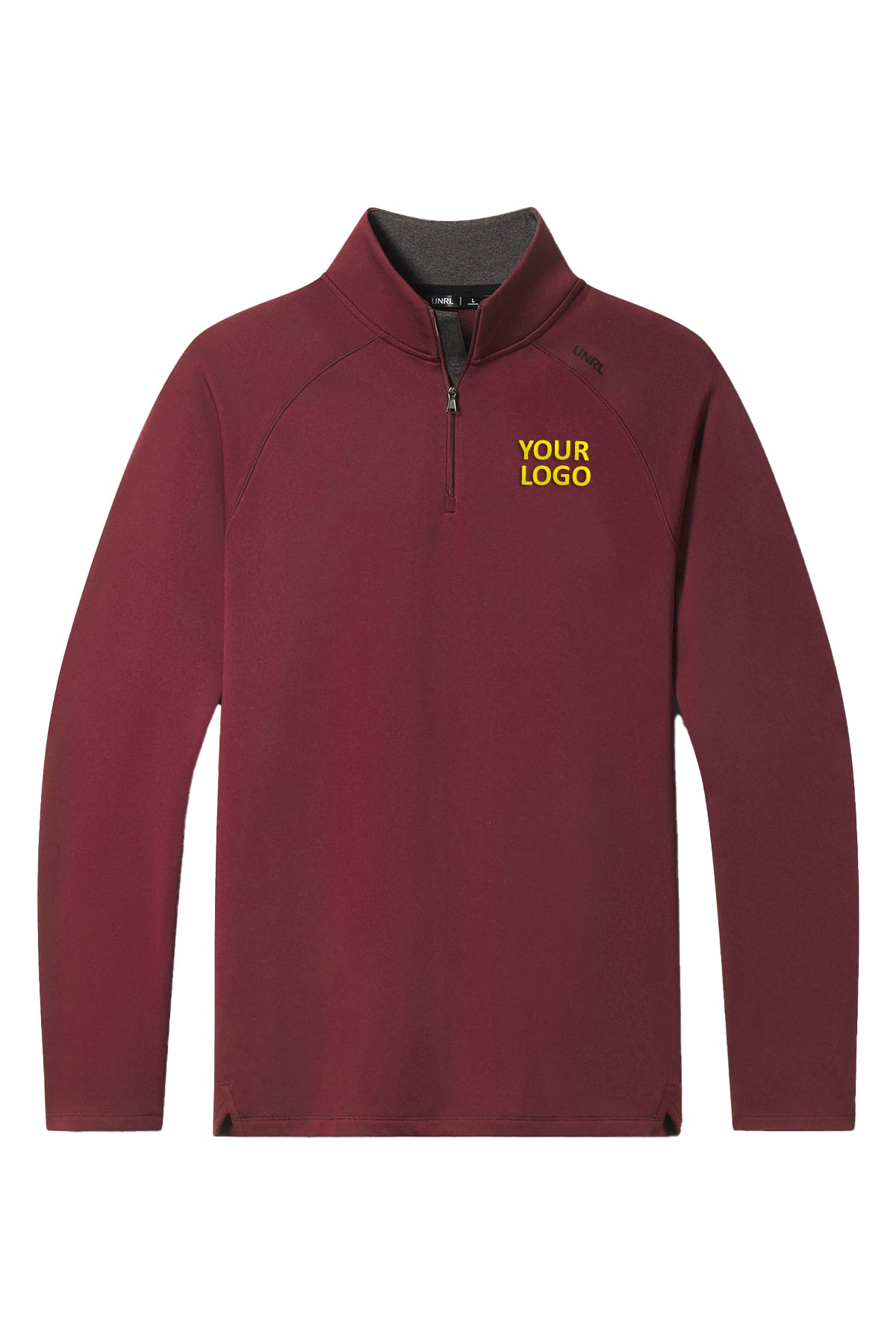 UNRL Interlock Custom Quarter Zips, Velvet