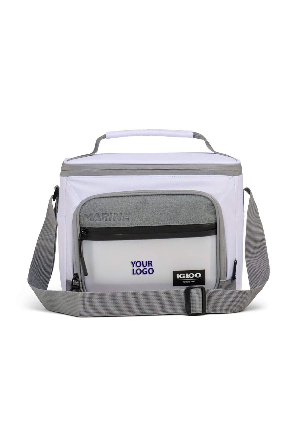 Igloo Marine 12 Can Cube Custom Coolers, White