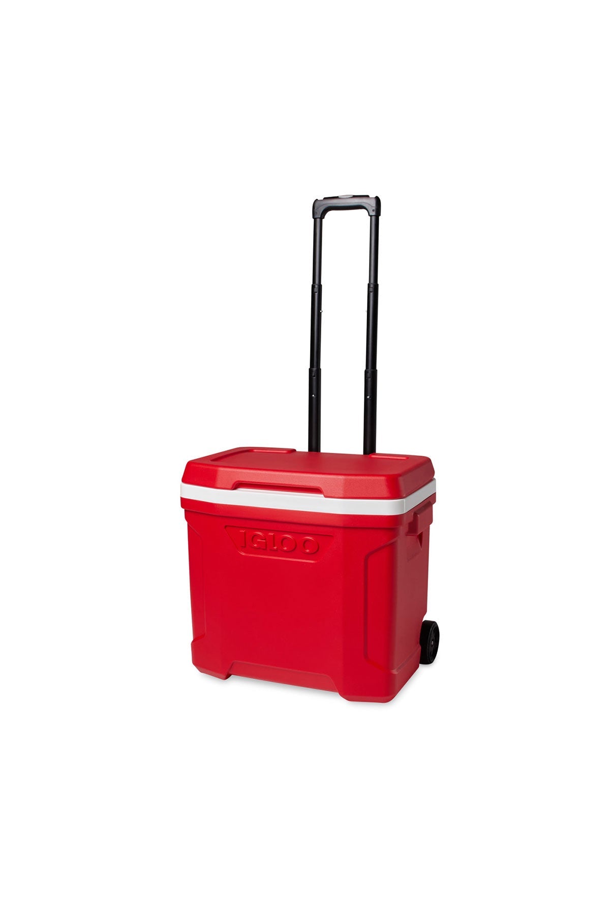 Igloo Profile 28 Qt Roller Custom Coolers, White-Red Star