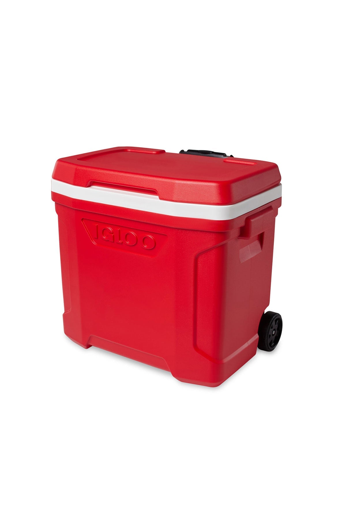 Igloo Profile 28 Qt Roller Custom Coolers, White-Red Star