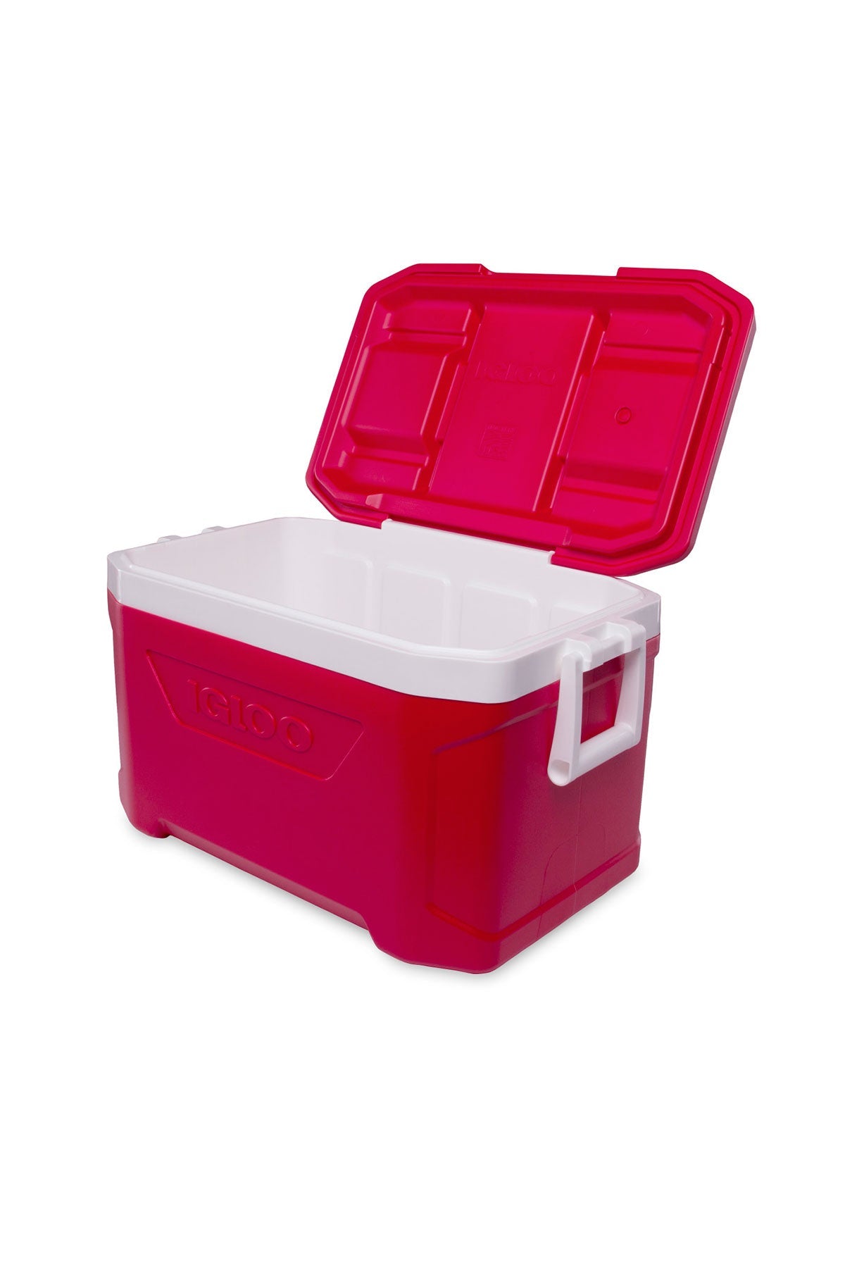 Igloo Profile 50 Qt Custom Coolers, White-Red Star