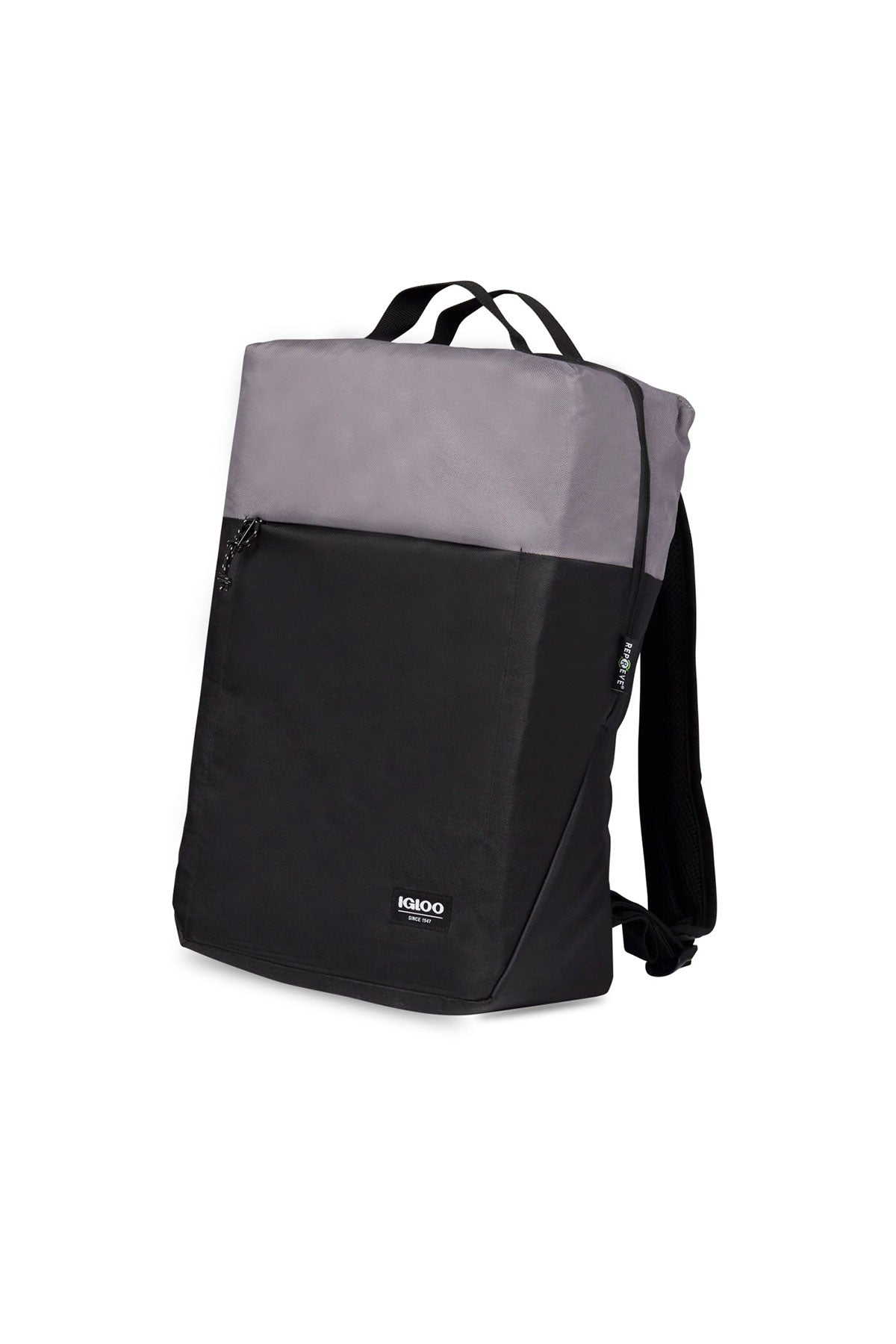 Igloo Fundamentals Lotus Custom Backpack Cooler, Black-Dark Grey