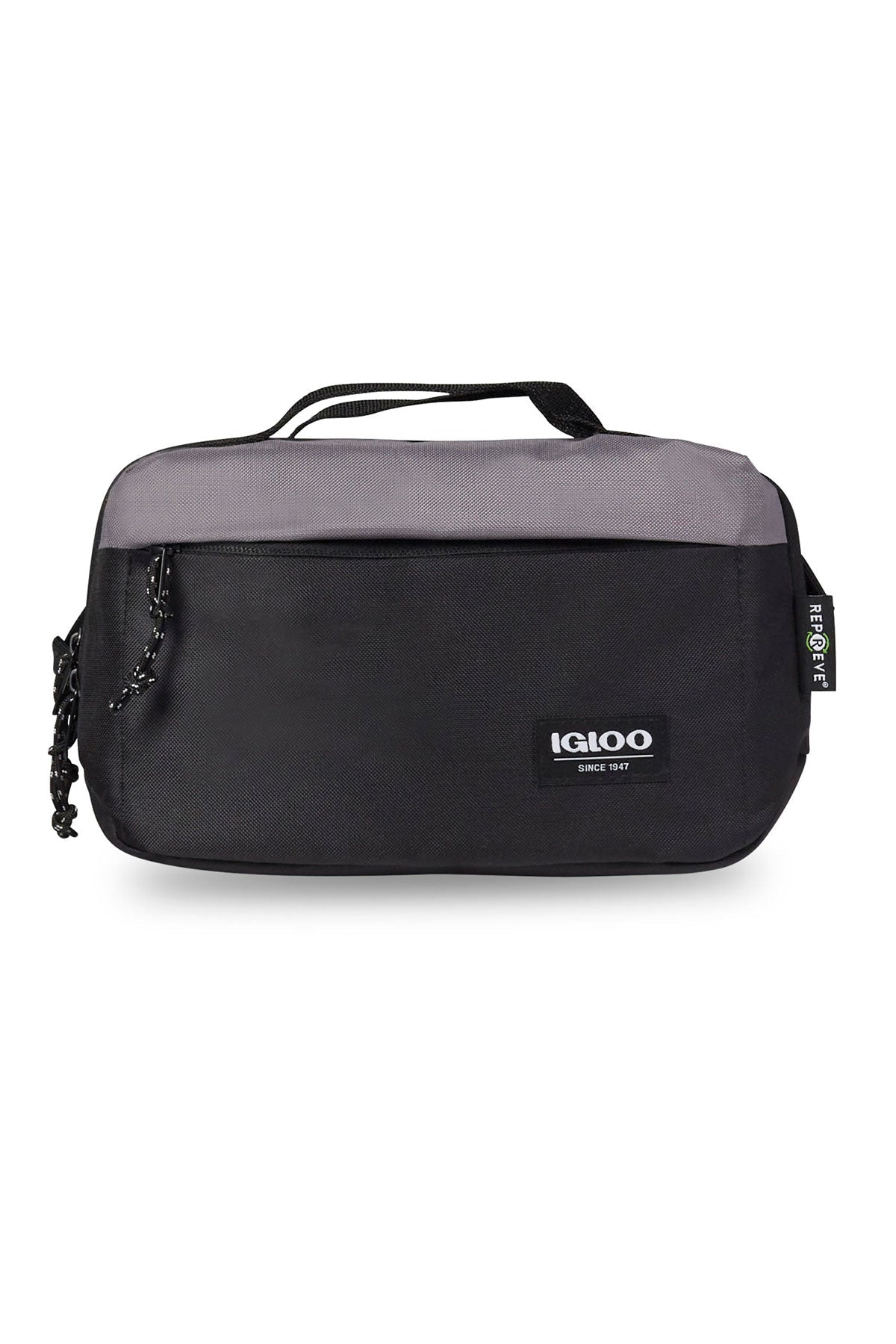 Igloo Fundamentals Hip Pack Custom Cooler, Black-Dark Grey