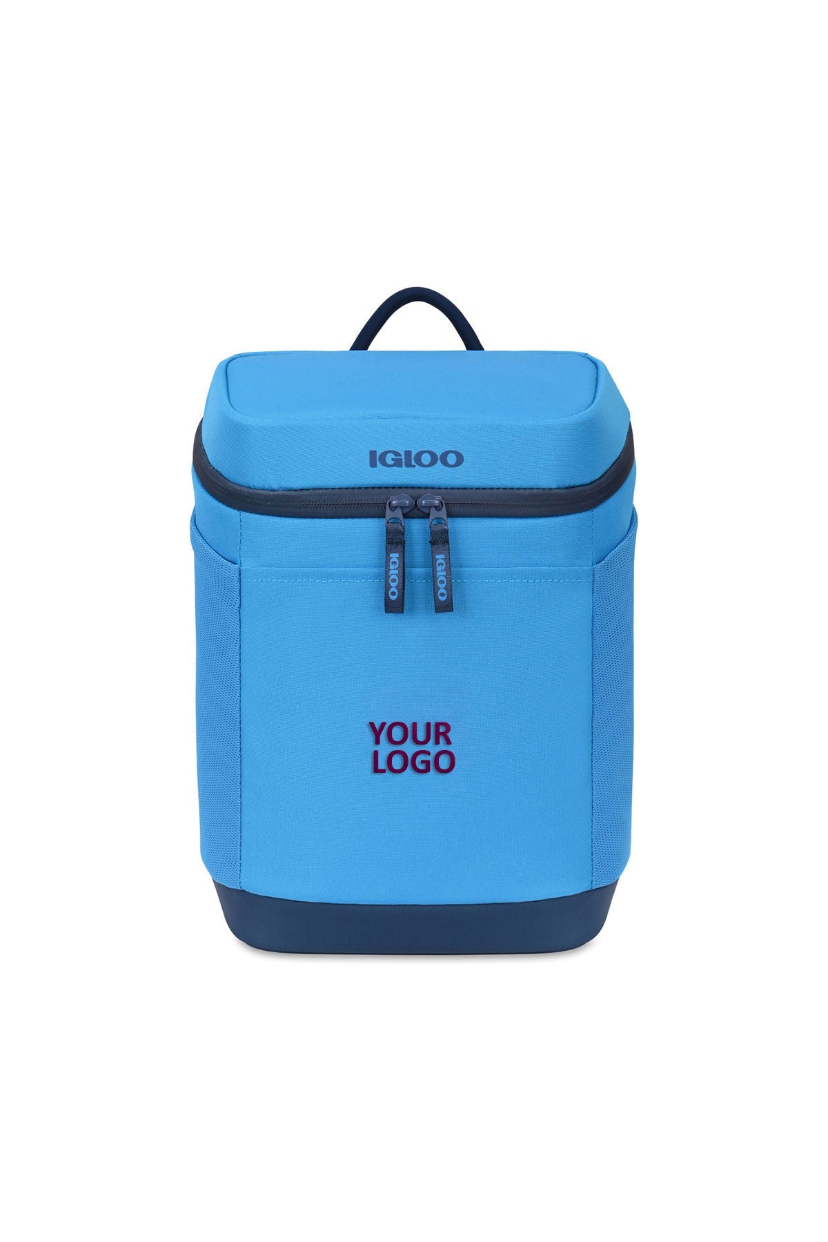 Igloo Day Chiller Backpack 12 Can Soft Custom Coolers, Brilliant Blue