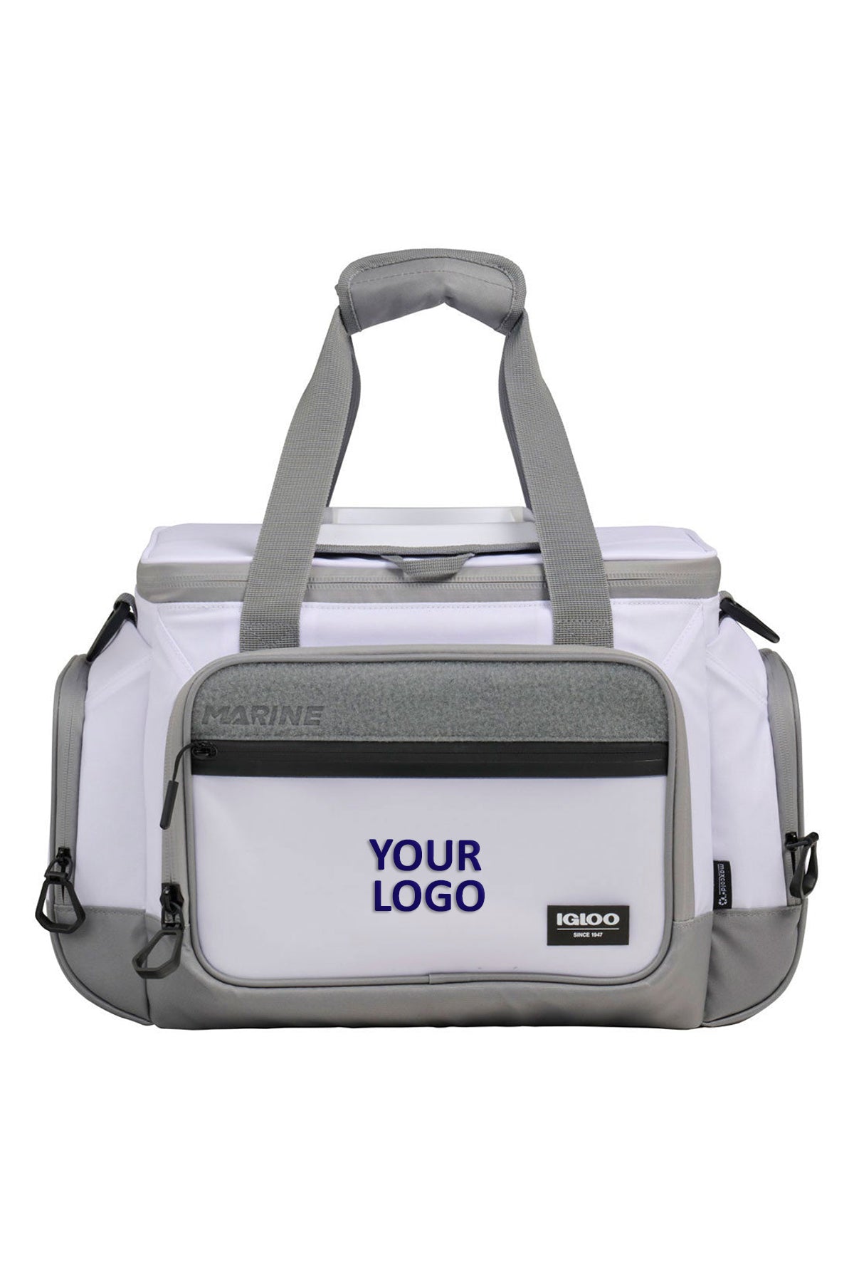 Igloo Marine 30 Can Square Custom Coolers, White