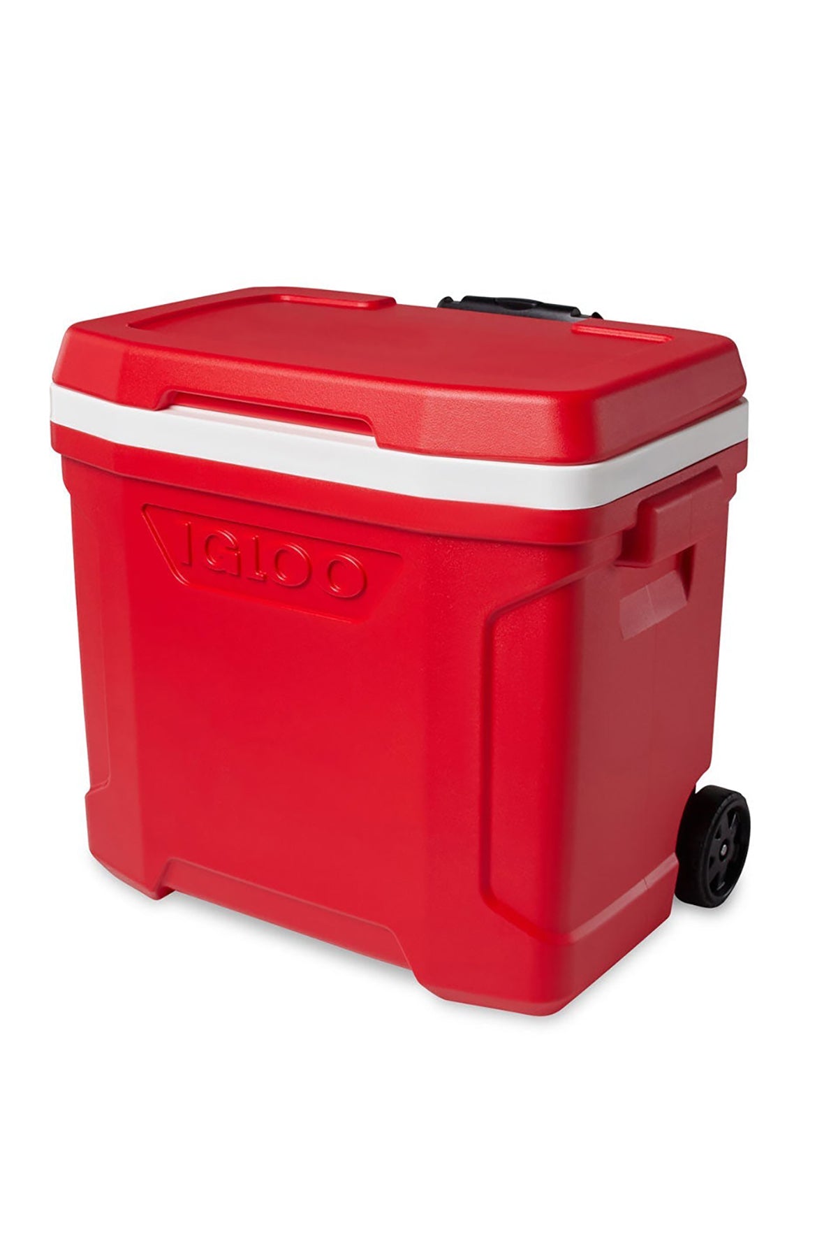 Igloo Profile 28 Qt Roller Custom Coolers, White-Red Star